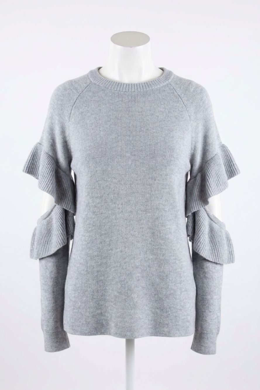 NEW ENDLESS ROSE sweater in heather grey